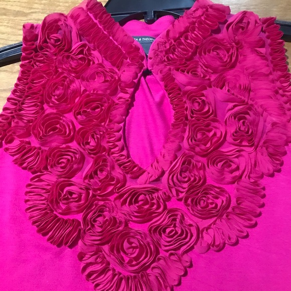 Chelsea & Theodore “Too Cute” Blouse Size XL - Picture 2 of 8